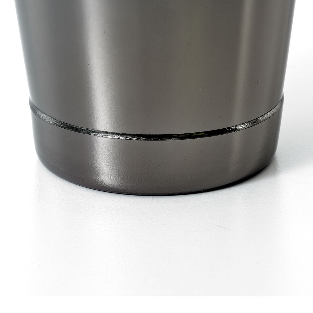 Barfly M37008BK Gun Metal Black Bar Shaker 28 oz 6/Case Barfly