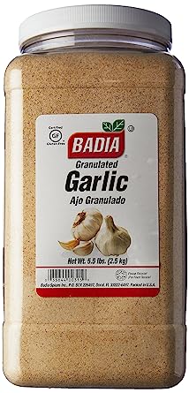 Badia Granulated Garlic 5.5 LB