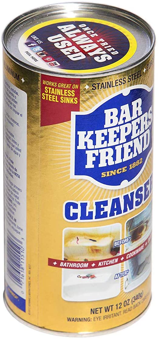 Bar Keeper's Friend 12 oz Powdered Cleanser ShopAtDean