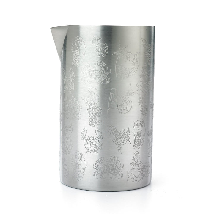 Barfly M37079 Double Wall Stainless Steel Tiki Mixing Tin 21 oz 6/Case Barfly
