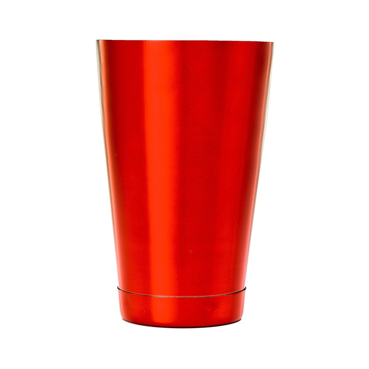 Barfly M37083RD Stainless Steel Red Bar Shaker 18 oz 6/Case Barfly