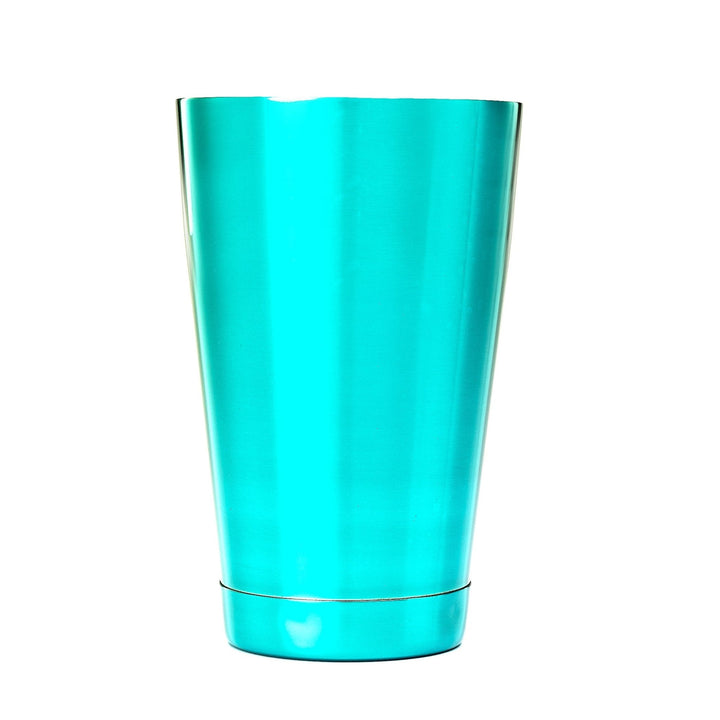 Barfly M37083TL Stainless Steel Teal Bar Shaker 18 oz 6/Case Barfly
