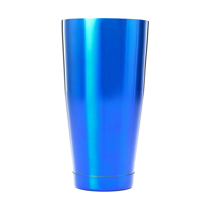 Barfly M37084BL Stainless Steel Blue Bar Shaker 28 oz 6/Case Barfly