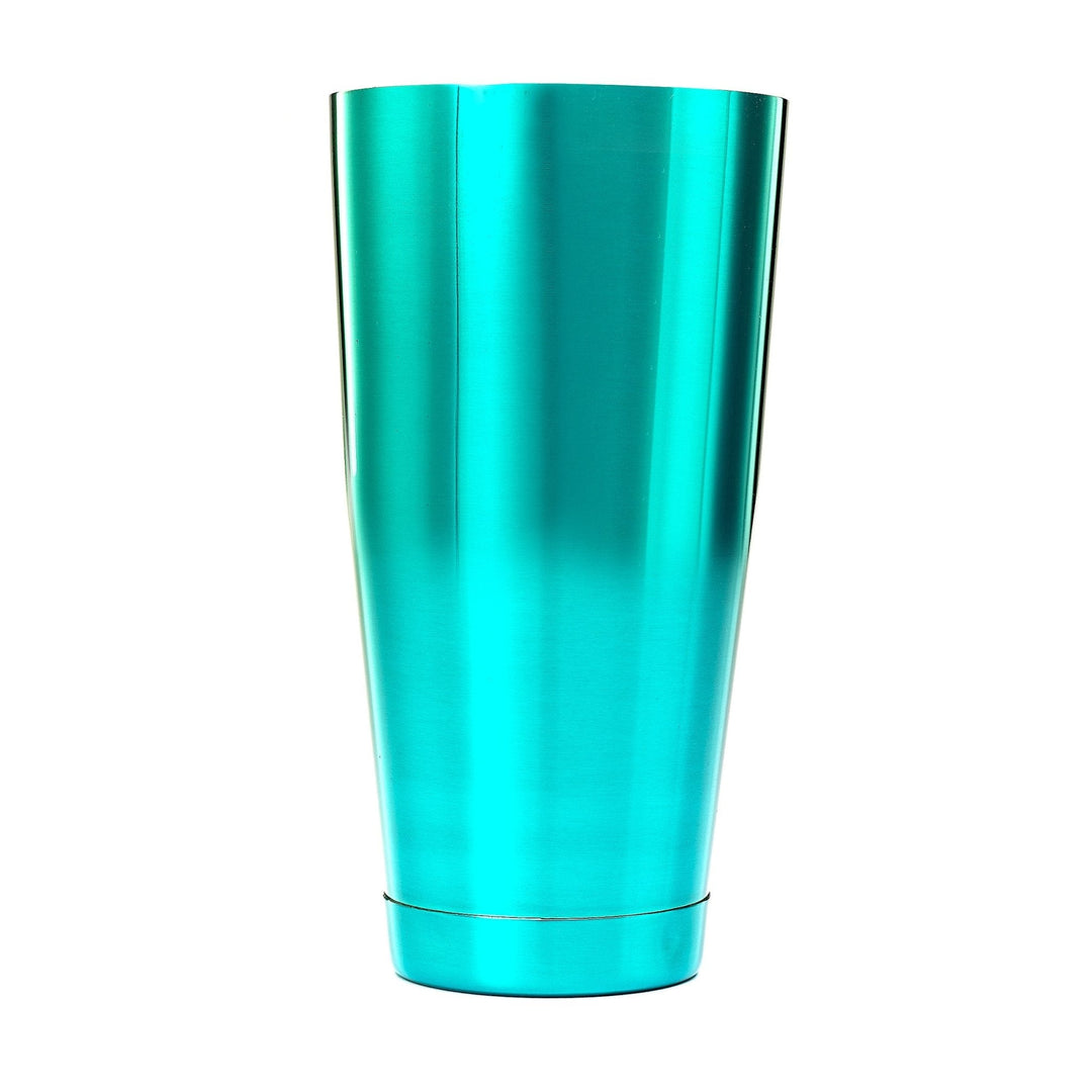Barfly M37084TL Stainless Steel Teal Bar Shaker 28 oz 6/Case
