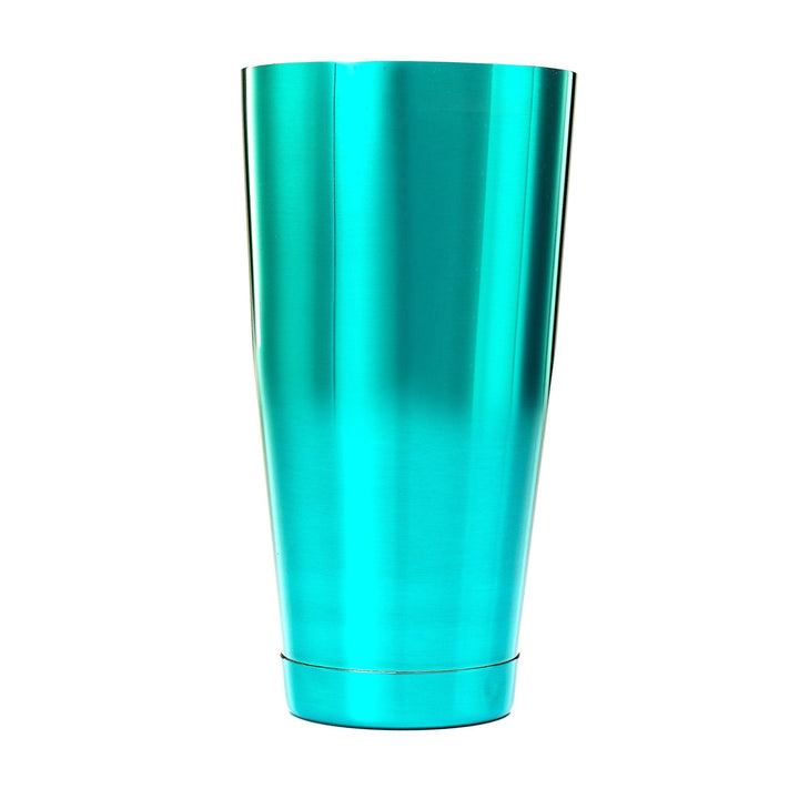 Barfly M37084TL Stainless Steel Teal Bar Shaker 28 oz 6/Case Barfly