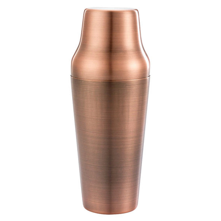 Barfly M37085ACP 2 Piece Parisienne Antique Copper Bar Shaker 24 oz 6/Case Barfly