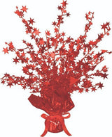 Beistle 15" Red Star Gleam N Burst Centerpiece (50806-R)