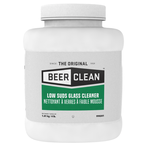 Beer Clean 4 lb Low Suds Glass Cleaner (90241)