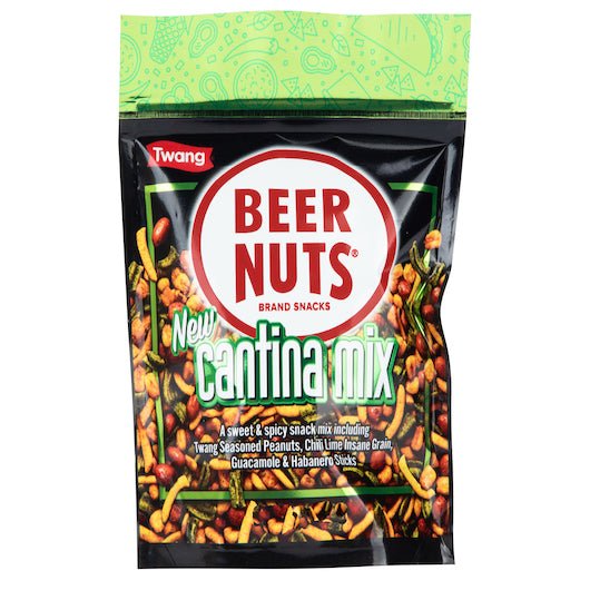 Beer Nuts Cantina Mix With Twang 4 oz 12/CS