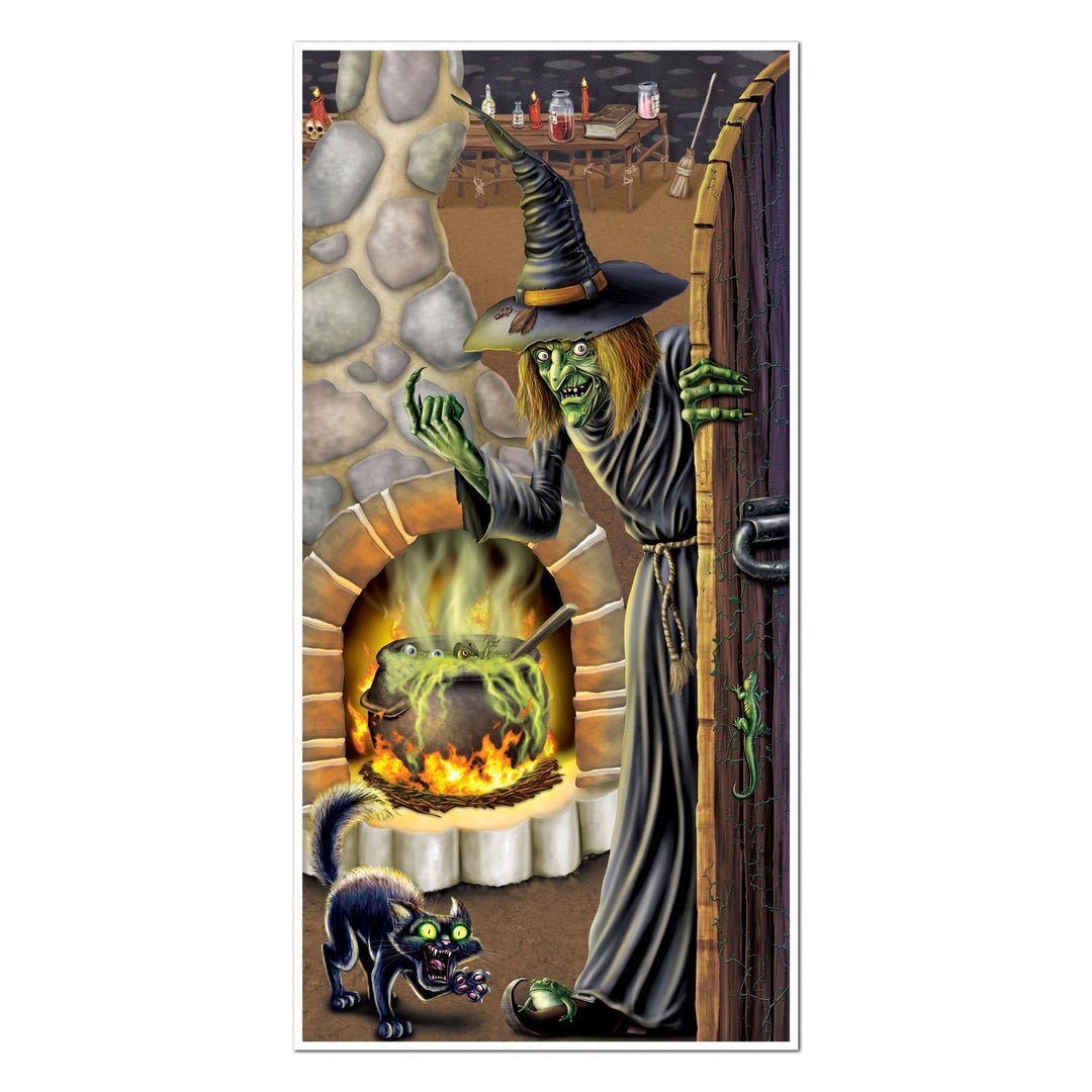 Beistle 00023 30" x 5' Witch's Brew Door Cover