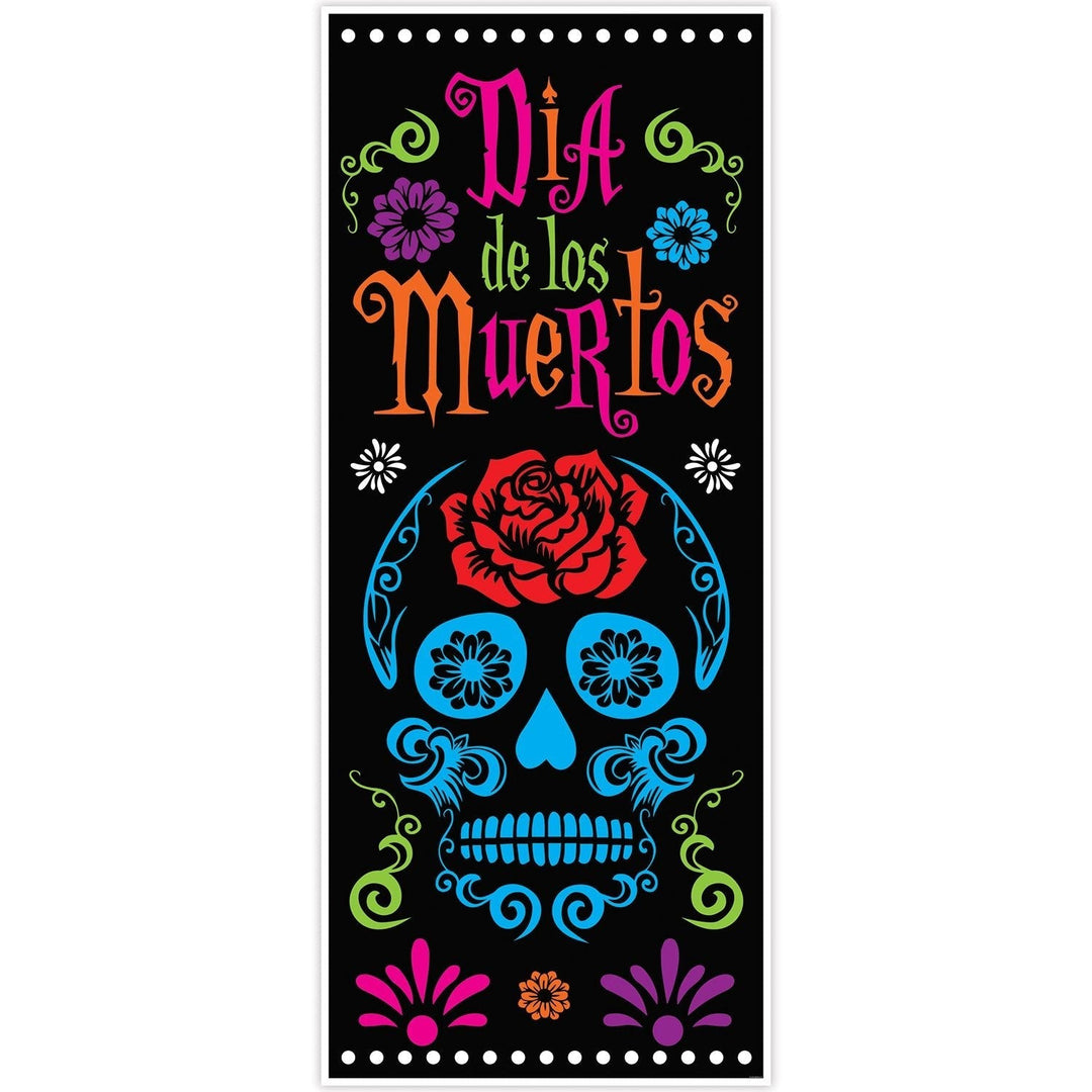 Beistle 00384 Day of the Dead Door Cover 30" x 5' Beistle