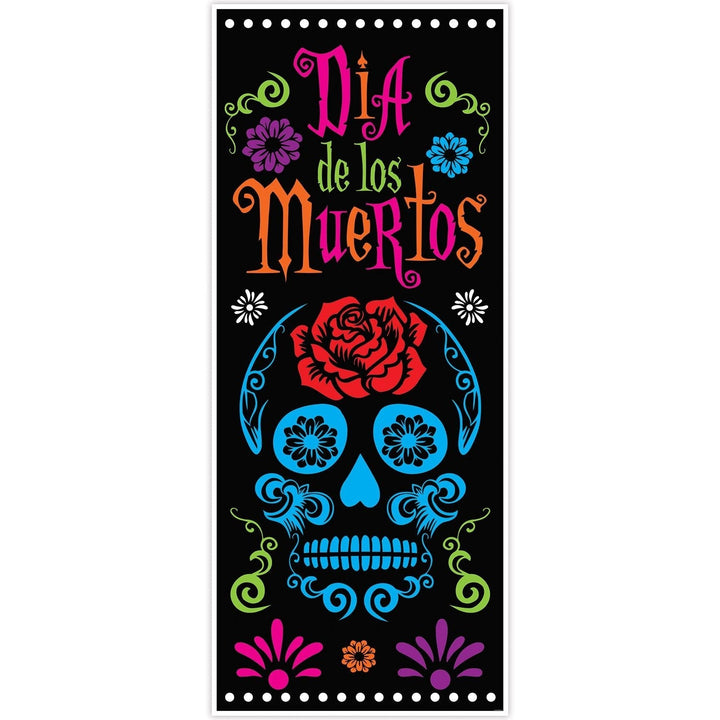 Beistle 00384 Day of the Dead Door Cover 30" x 5' Beistle