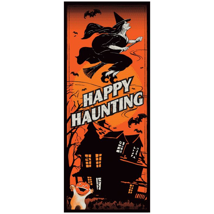 Beistle 00467 30" x 6' Vintage Halloween Door Cover Beistle