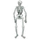 Beistle 01084 Jointed Skeleton Cutout 22"
