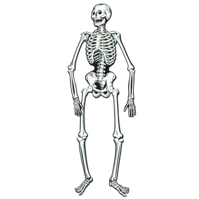 Beistle 01084 Jointed Skeleton Cutout 22" Beistle