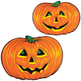 Beistle 01224 25" Jack-O-Lantern Cutout (1 Cutout/Face - Printed on Both Sides)