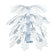 Beistle 20550 18" Snowflake Cascade Centerpiece