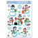 Beistle 22124 Snowman/Snowflake Clings 16 Count
