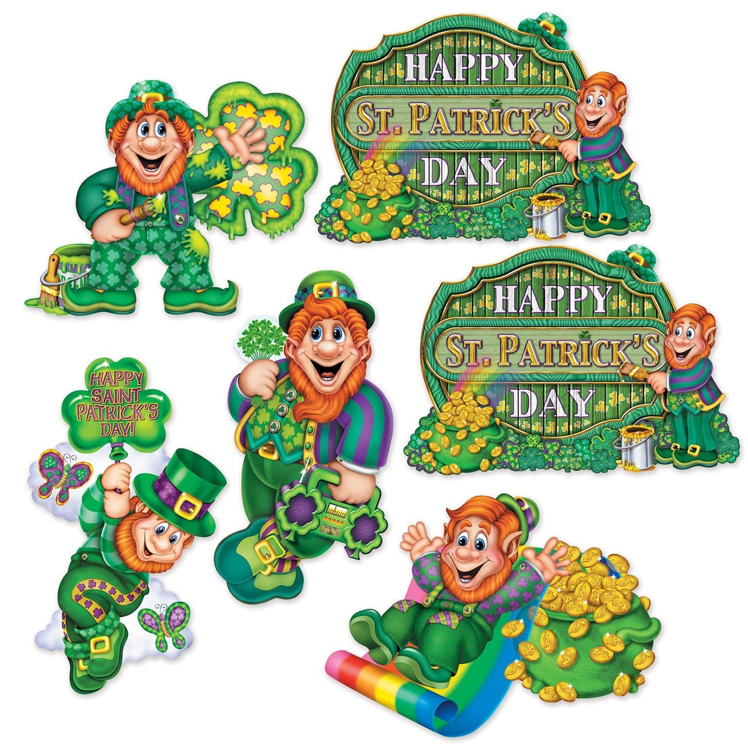 Beistle 30053 St Patrick's Day Cutouts