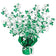 Beistle 30805 15" Shamrock Gleam N Burst Centerpiece