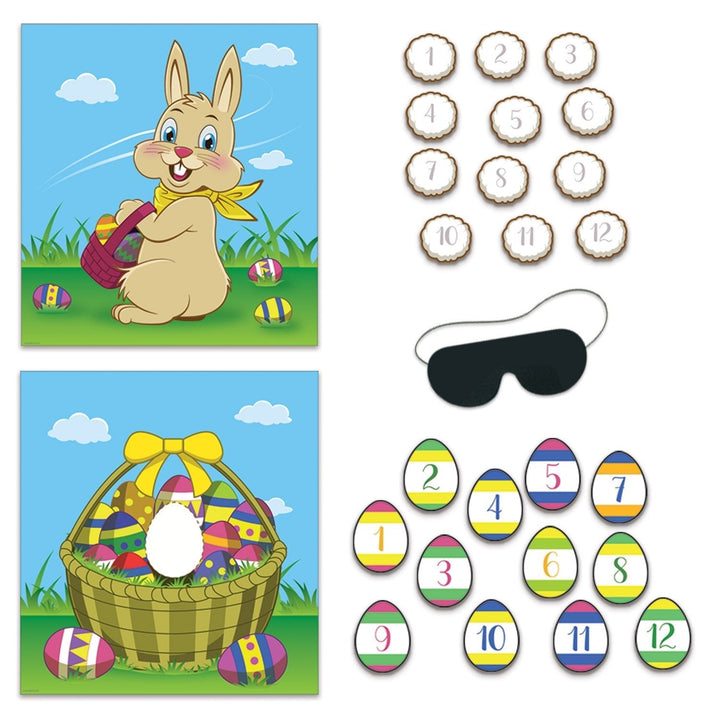 Beistle 40557 Easter Party Games 19" x 17.5" Beistle