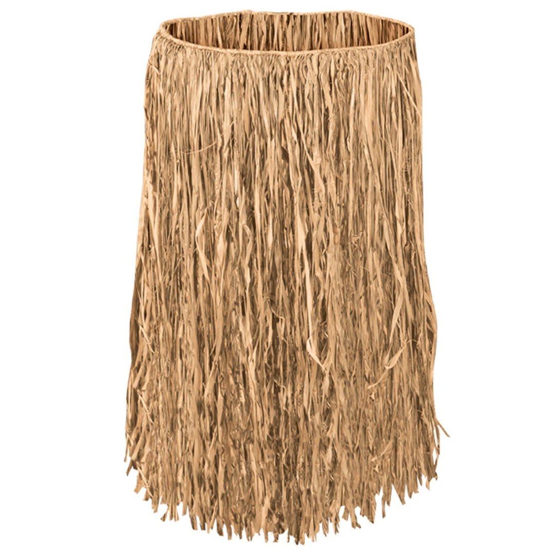 Beistle 50452 Deluxe Raffia Natural Hula Skirt 38" W 30"L Beistle