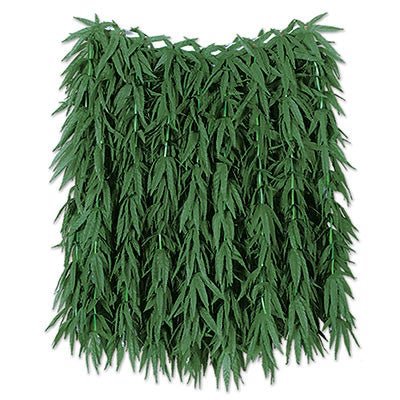 Beistle 50456 Tropical Fern Leaf Hula Skirt 36"W x 24"L