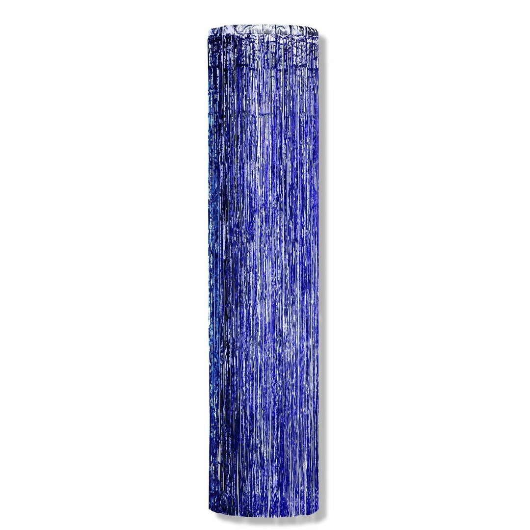 Beistle 50515-B 8' x 1' Blue Metallic Column Beistle