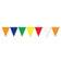 Beistle 50700-MC 120' Multicolor Flag Pennant Banner