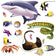 Beistle 52074 Marine Life Props 16 Count