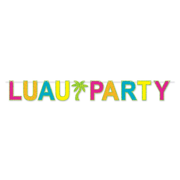 Beistle 53452 Luau Party Streamer 7' x 8.25" Beistle