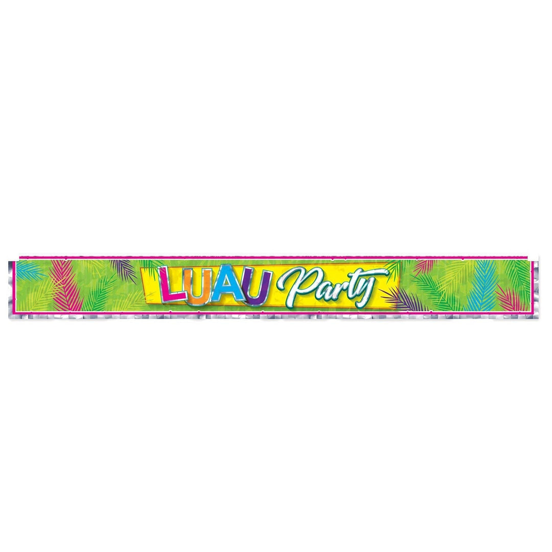 Beistle 53456 Luau Party Streamer 7.5" x 5'