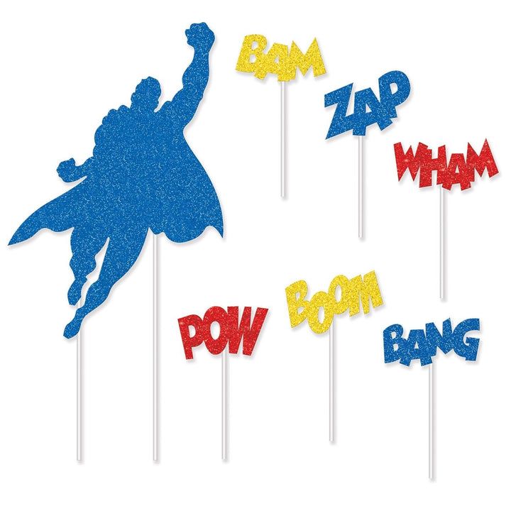 Beistle 53555 Hero Cake Topper 7" x 9.5" Beistle