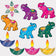 Beistle 53676 10" - 11.5" Foil Diwali Cutouts 10 Count