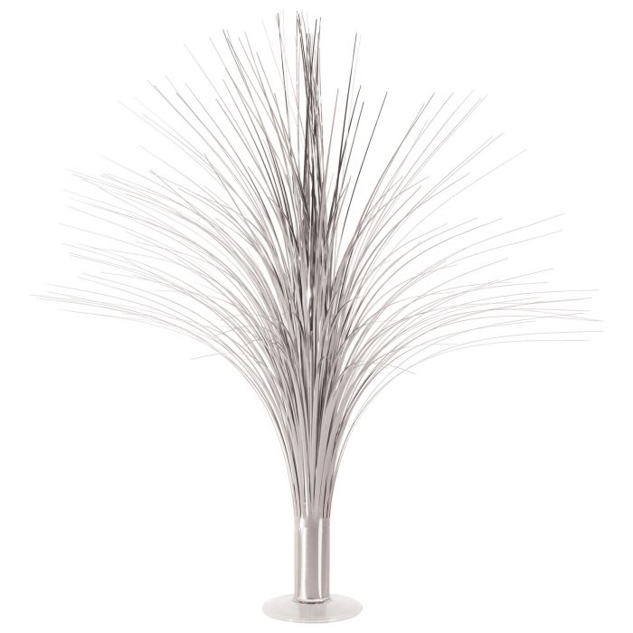 Beistle 53929-S 19" Silver Metallic Spray Centerpiece