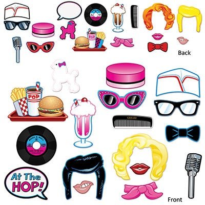 Beistle 54749 50's Photo Fun Signs Beistle