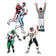 Beistle 55174 Football Figure Cutouts 17" - 20"