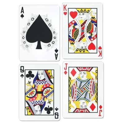 Beistle 55354 Playing Card Cutouts 17.5"