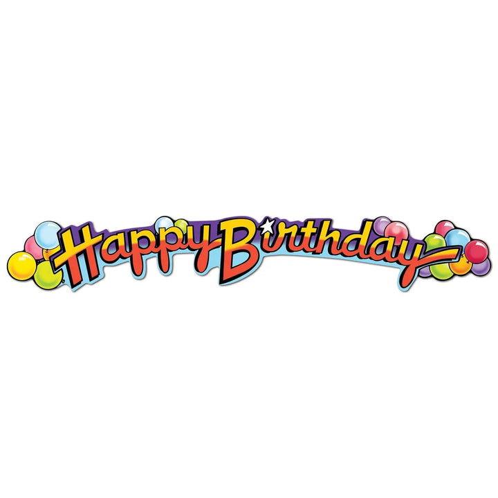 Beistle 55400 35" Happy Birthday Streamer Beistle