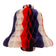 Beistle 55470 10" Red, White, Blue Tissue Bell