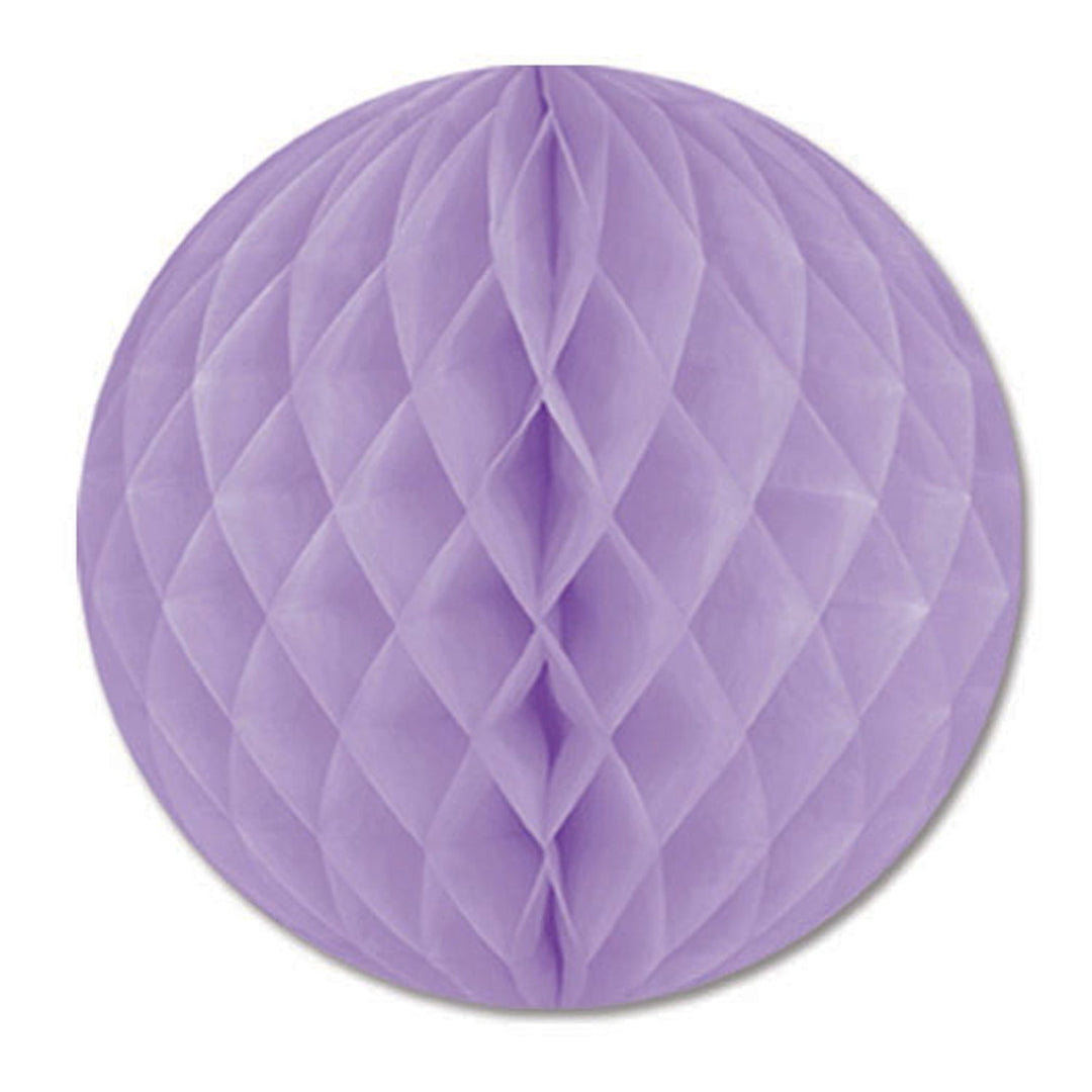 Beistle 55612-L 12" Lavender Decorative Tissue Ball Beistle