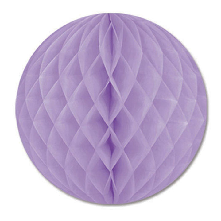 Beistle 55612-L 12" Lavender Decorative Tissue Ball Beistle