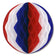 Beistle 55612-RWB 12" Red White and Blue Tissue Ball