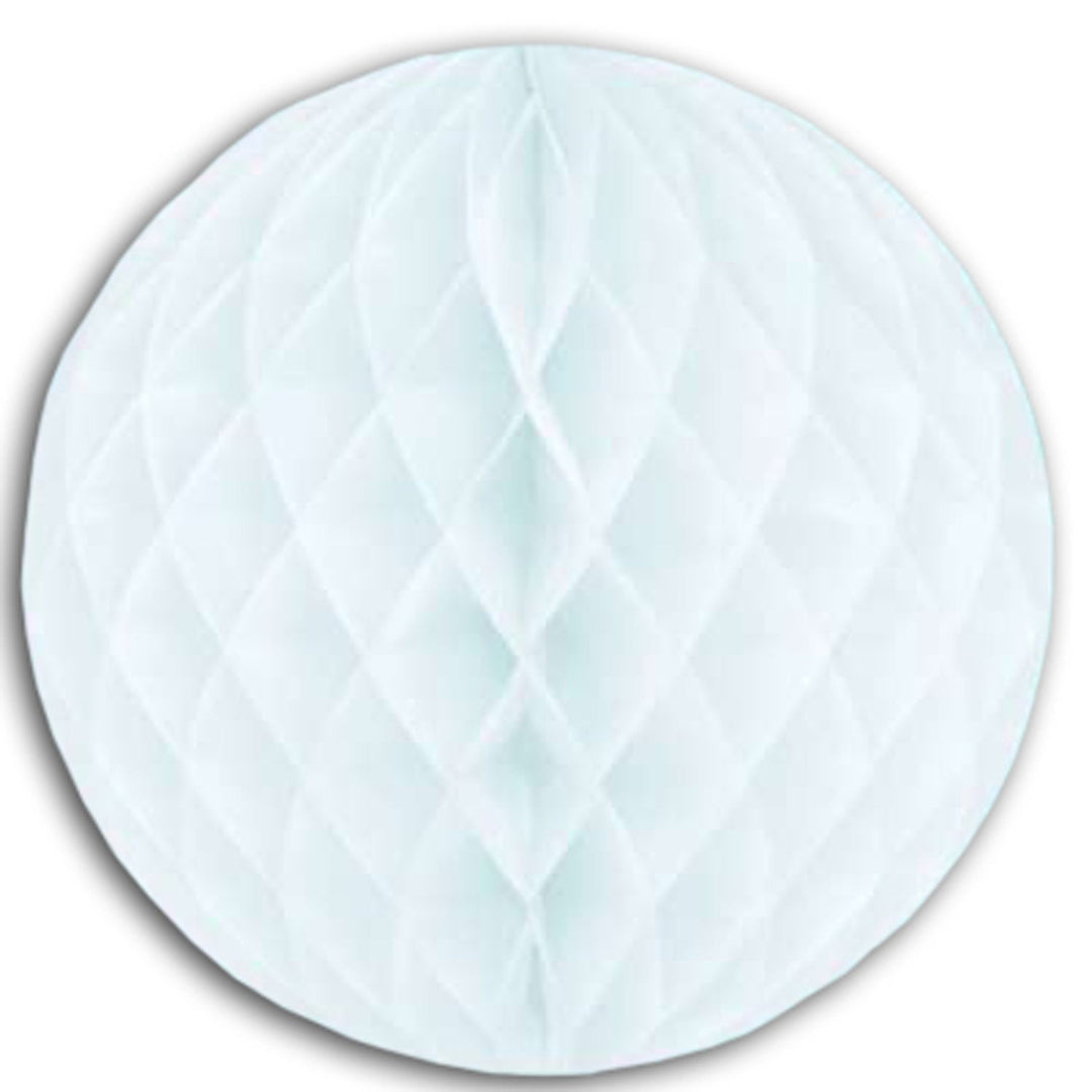 Beistle 55612-W 12" White Decorative Tissue Ball Beistle