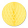 Beistle 55612-Y 12" Yellow Decorative Tissue Ball