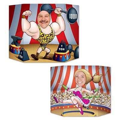 Beistle 57975 Circus Photo Prop  37" x 25" Beistle