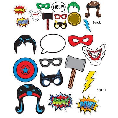 Beistle 59888 Hero Photo Signs Beistle