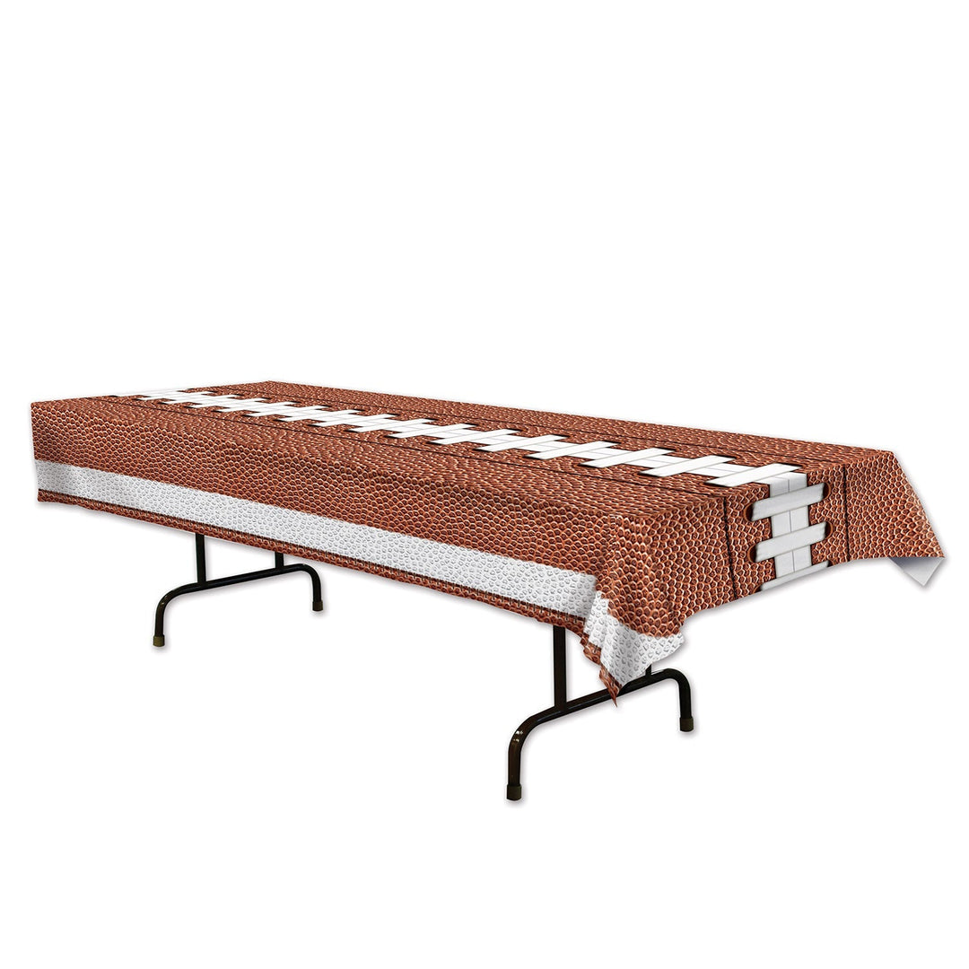 Beistle 59911 Football Table Cover 54" x 108"