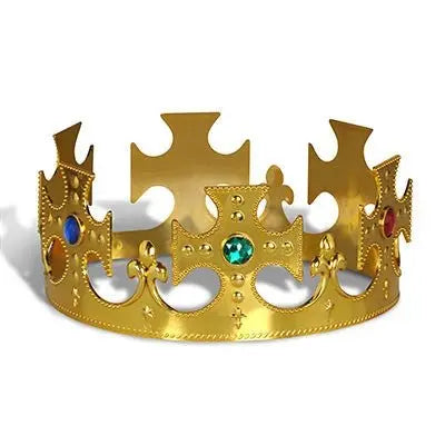 Beistle 60250-GD 23-1/2" Gold Crown Beistle