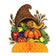 Beistle 99112 Cornucopia Centerpiece 9"